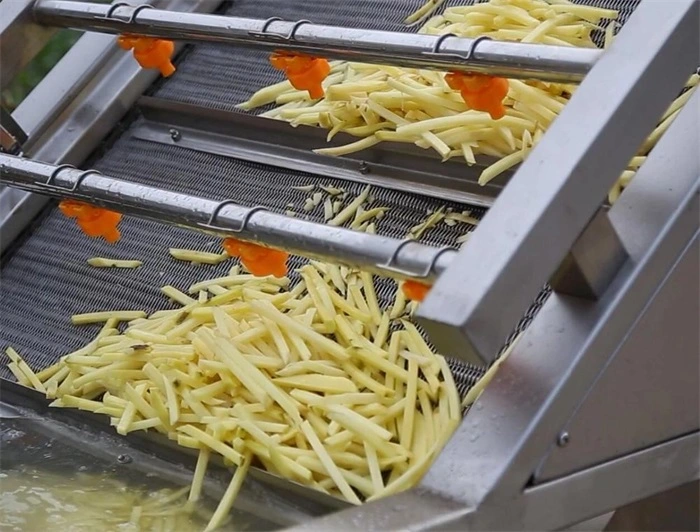 Full Automatic Frozen French Fries Machine