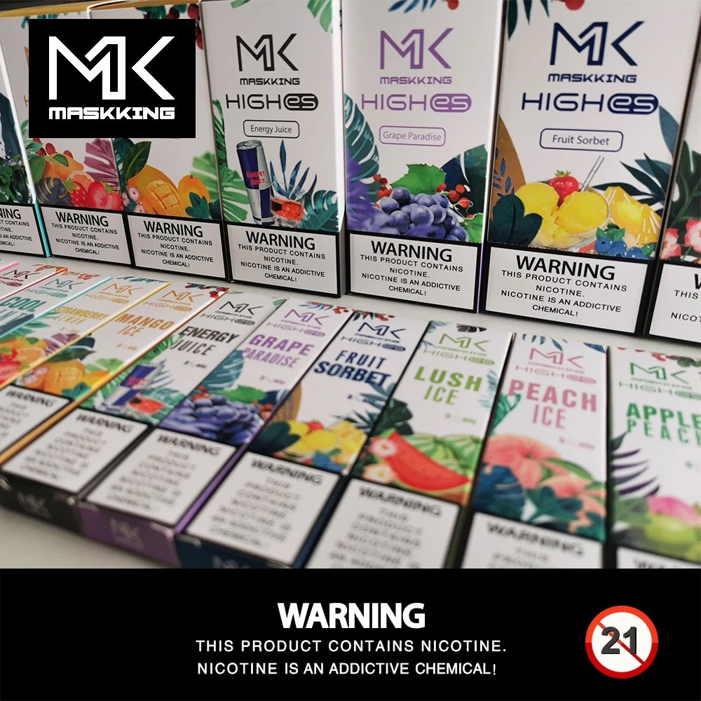 Maskking High es 500 Puffs Disposable Electronic Cigarette 5% nicotina Fácil de transportar