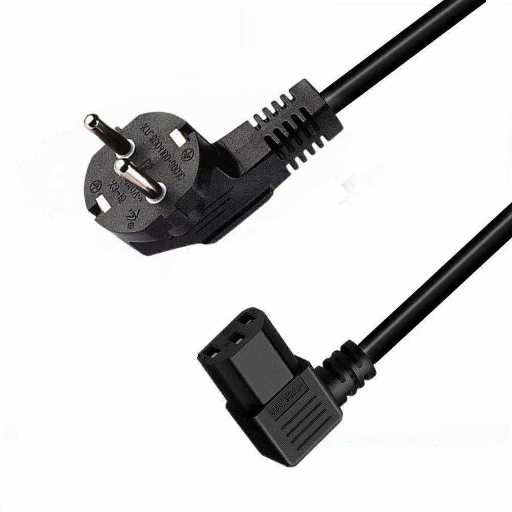 AC Power Cord Korea 2 Wire 2.5 AMP Type C Plug IEC 60320 C7 Power Cable Mains Lead Custom Length / Color, Kc Approved