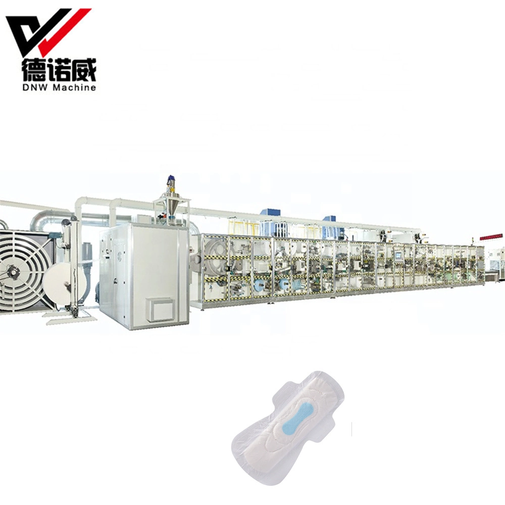 Full Servo Small Sanitary Napkin Panty Liner Making Machine Production Line