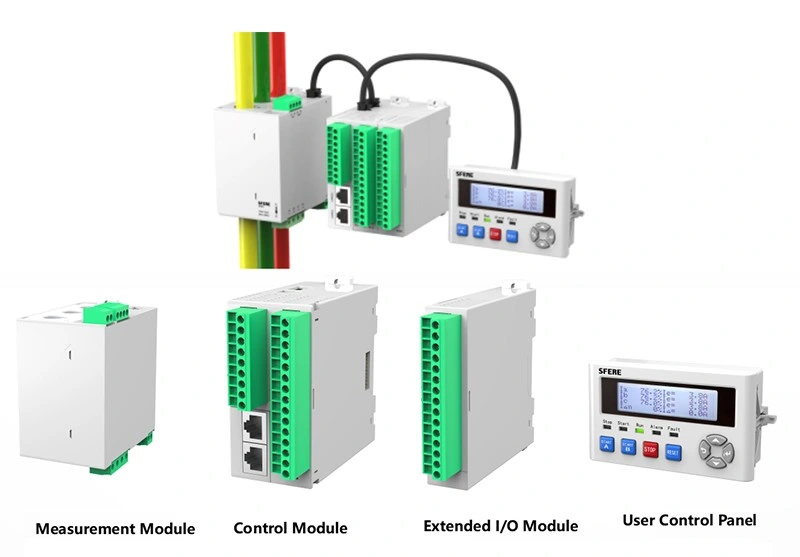 Elecnova Industriegerät Wdh-31-580 Ralay Raplace 21 Schutzmodi Industrial Drehmomentmotor-Steuerung