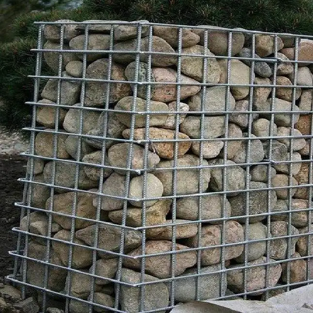 Decorative Garden High Zinc /Galvanzied Welded Gabion Retaining Wall Cage