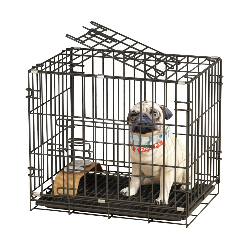 Stock Animal House Large Pet Cage Indoor Metal Dog Crates Kennel Cage