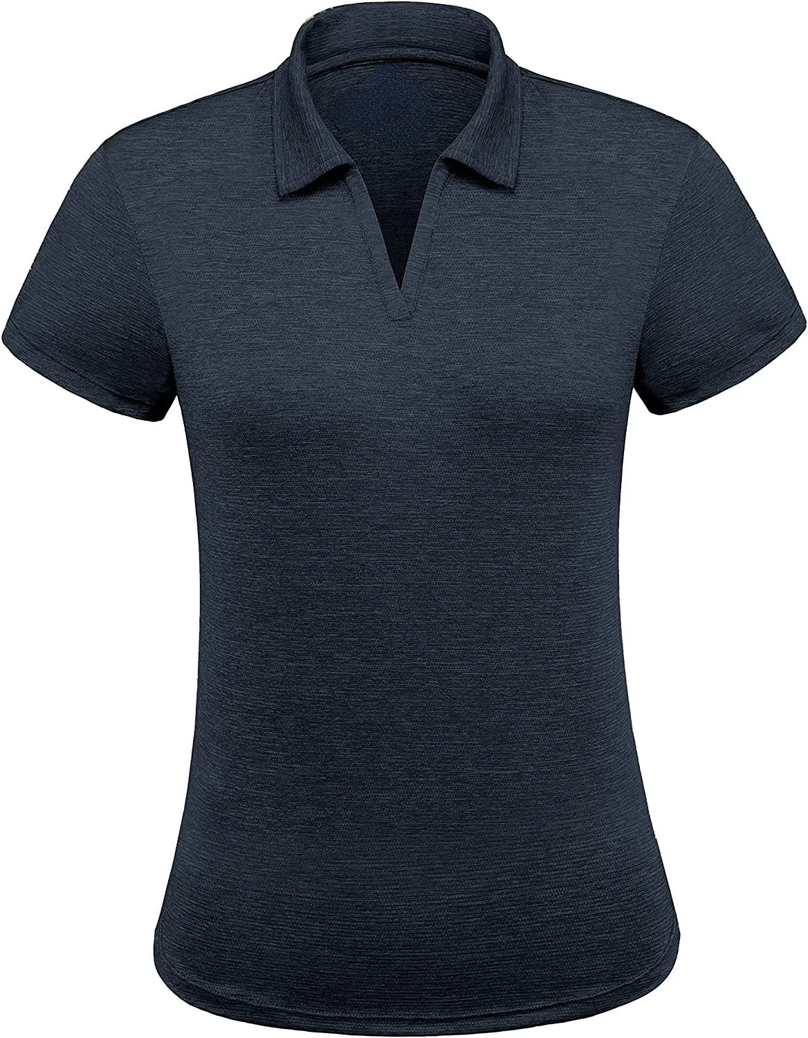 Golf Shirts Short Sleeves Golf Clothing V-Neck Running Shirts for Women