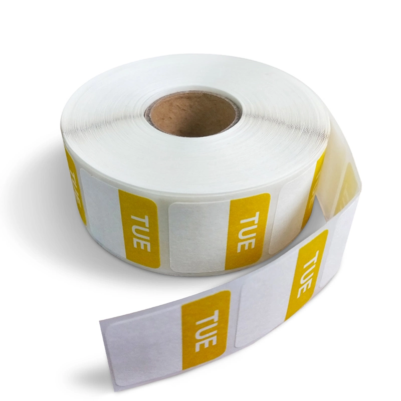 Food Rotation Prep Roll/Write on Dissolvable Label Restaurant Quality Stickers