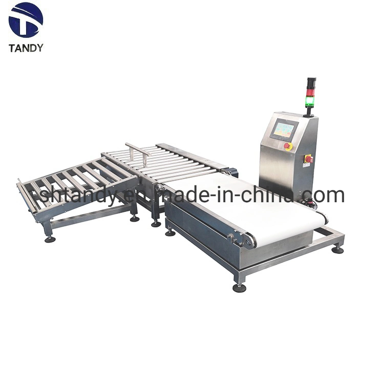 Food Processing Line Weight Sorting Checking Weigher