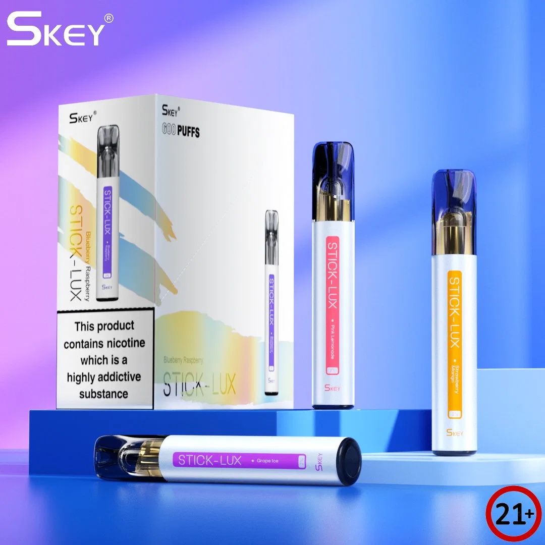 Wholesale/Supplier OEM Disposable/Chargeable Vape Pen Smoking Vape Pen Visible Oil Disposable/Chargeable Vape 2ml Transparent Pod vape Skey Cig