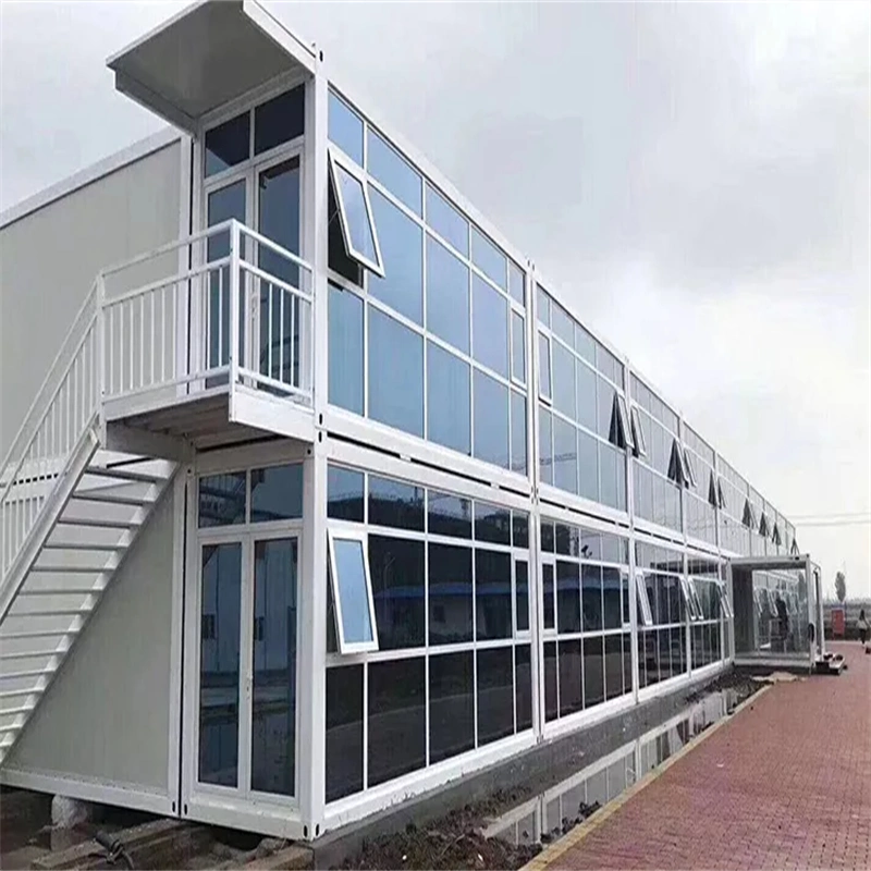 Expansível 20FT Pré-fabricado estrutura modular prefácio estrutura Moduling edifícios Loja de escritórios de contêineres