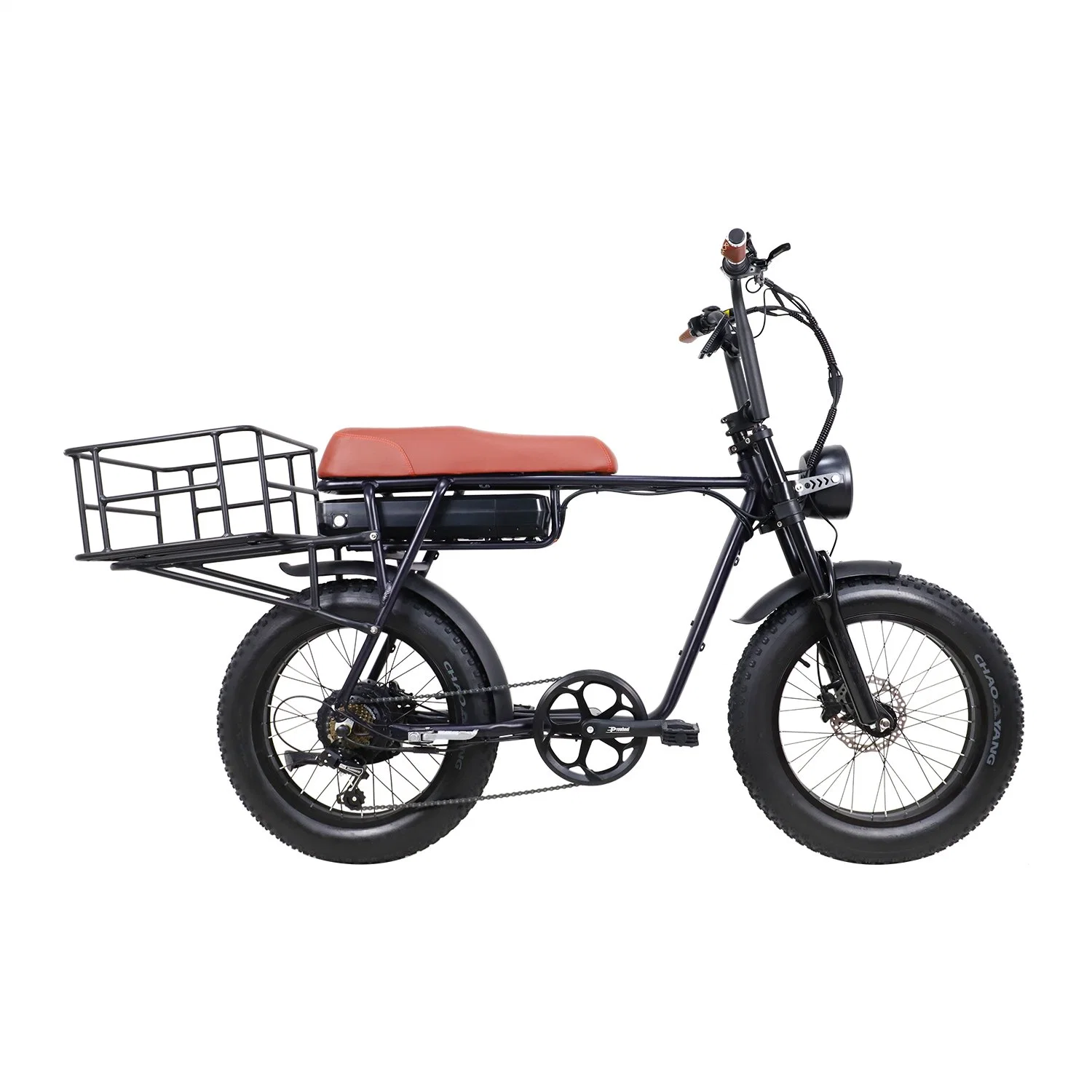 ATV Elektro Fahrrad 750W 1000W Motor 48V 20inch Fat Reifen E-Bike mit langer Reichweite – Offroad-MID-Drive-Anzeige Motorrad Hydraulische Bremse Elektrisches Fahrrad