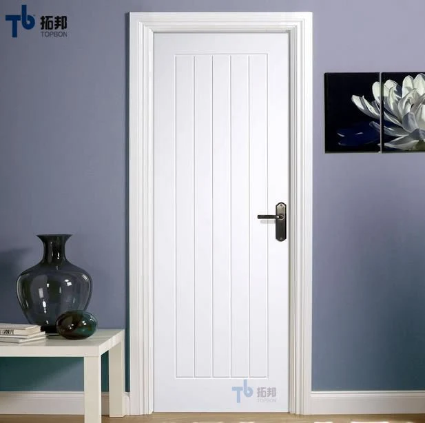 High quality/High cost performance  1981mm Solid White Primed Door for UK Market