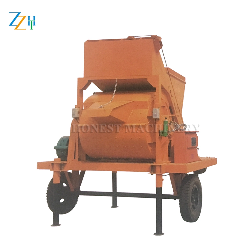 Large Capacity Widely Used Low Cost Twin Shaft Concrete Mixer