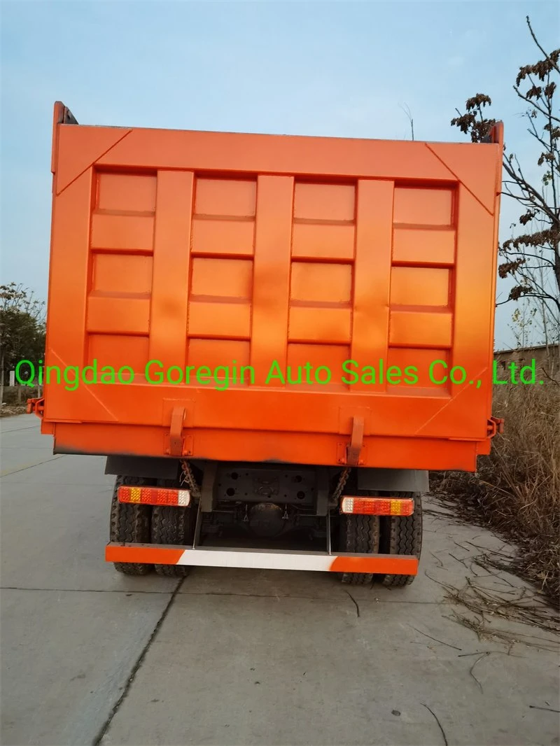 Model 8X4 Sinotruk HOWO Used Heavy 371HP Dump Duty Truck Tipper Truck with Cheap Price