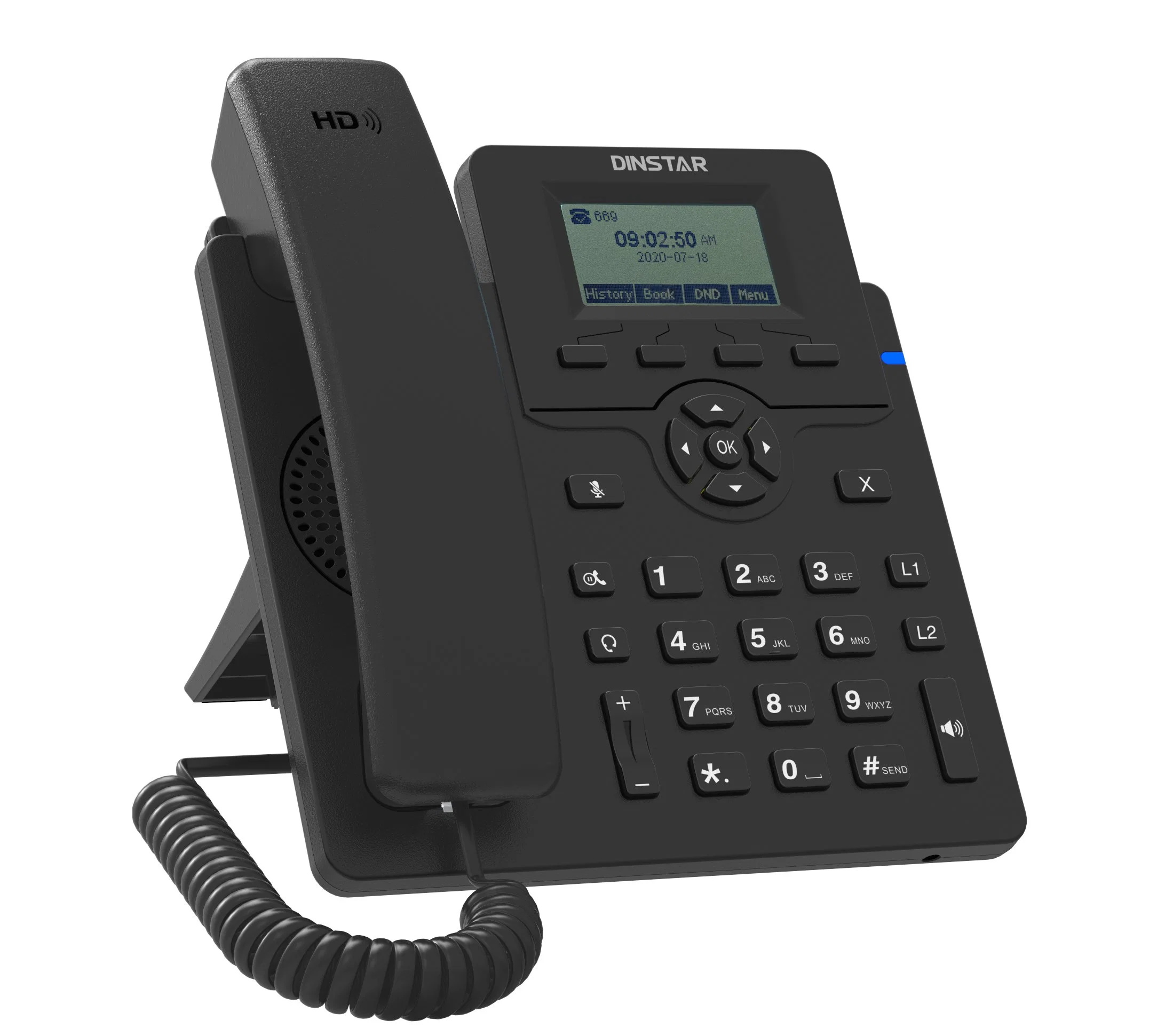 Cheap IP Phone HD Voice C60sp Dual-Port Wireless Phones