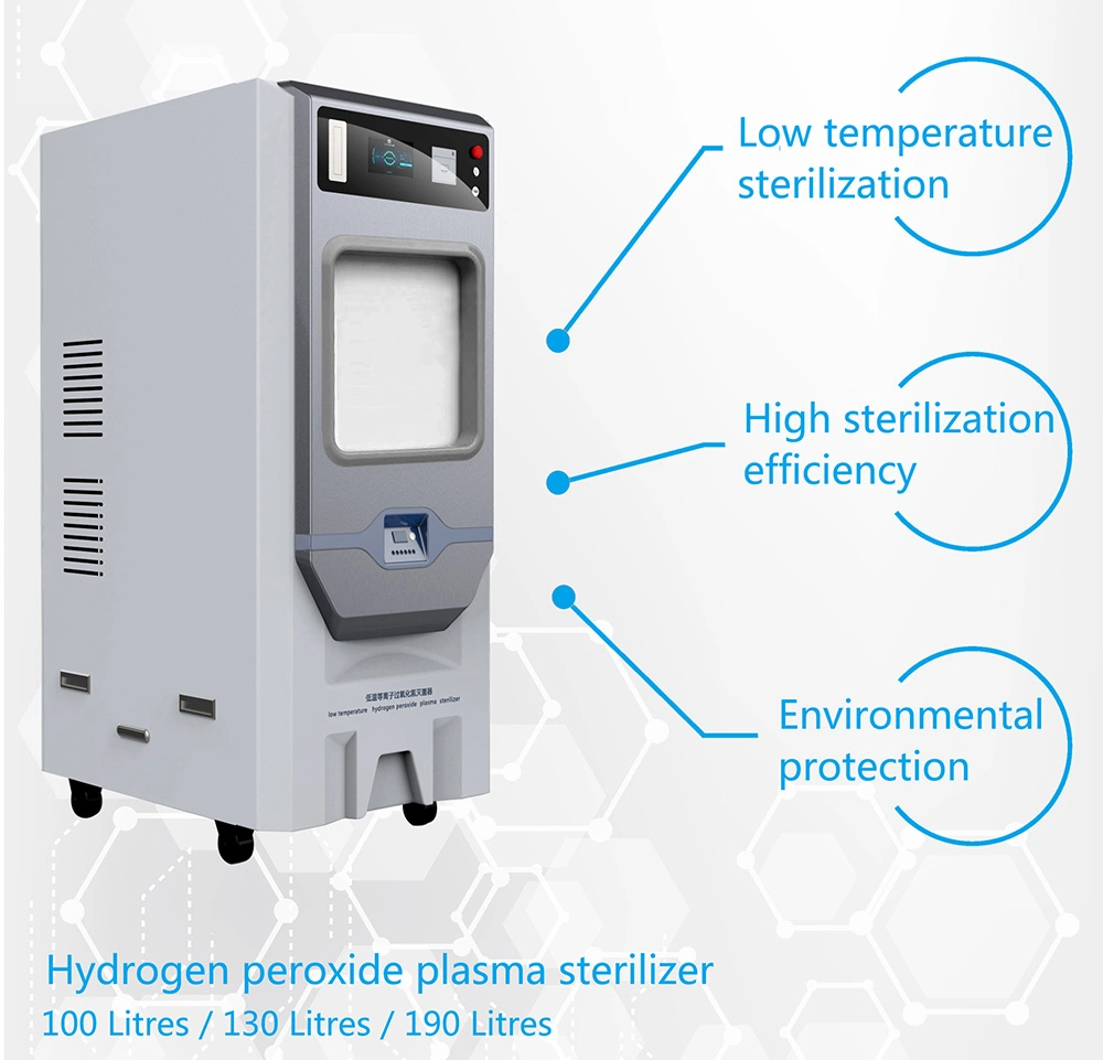 100L Kassette Wasserstoffperoxid H2O2 Niedertemperatur-Plasma-Sterilisator