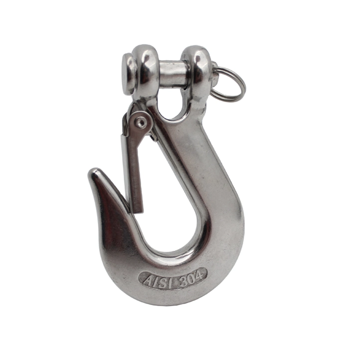 Ringing Hardware Bearing Crane Block Hook Clevis Slip Latched Cargo Hook