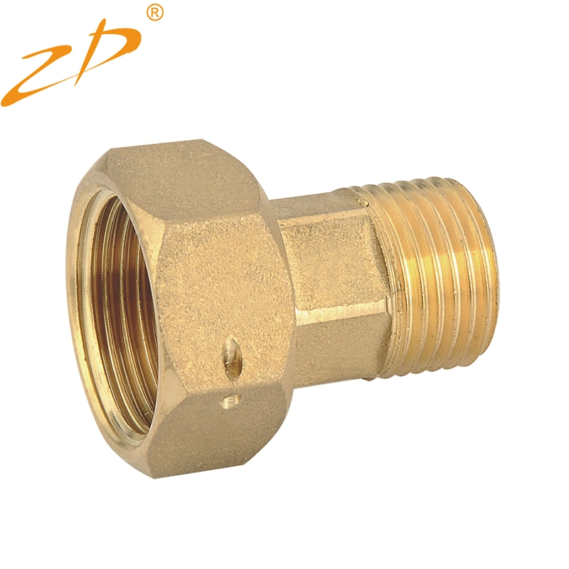 1" Inch Brass Water Meter Outlet Connection One Way Thread Adapter Fitting