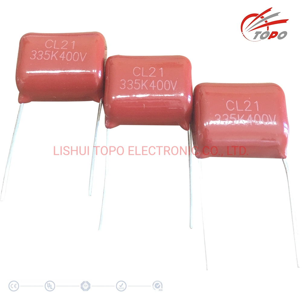 RoHS Electronics Electric Component Metalized 225j Capacitor for Sale (CL21)