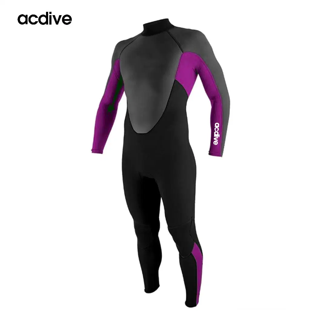 Buceo profesional Surf Buceo personalizado Snorkeling vela 3mm elástico Neopreno Hombre Wetsuit