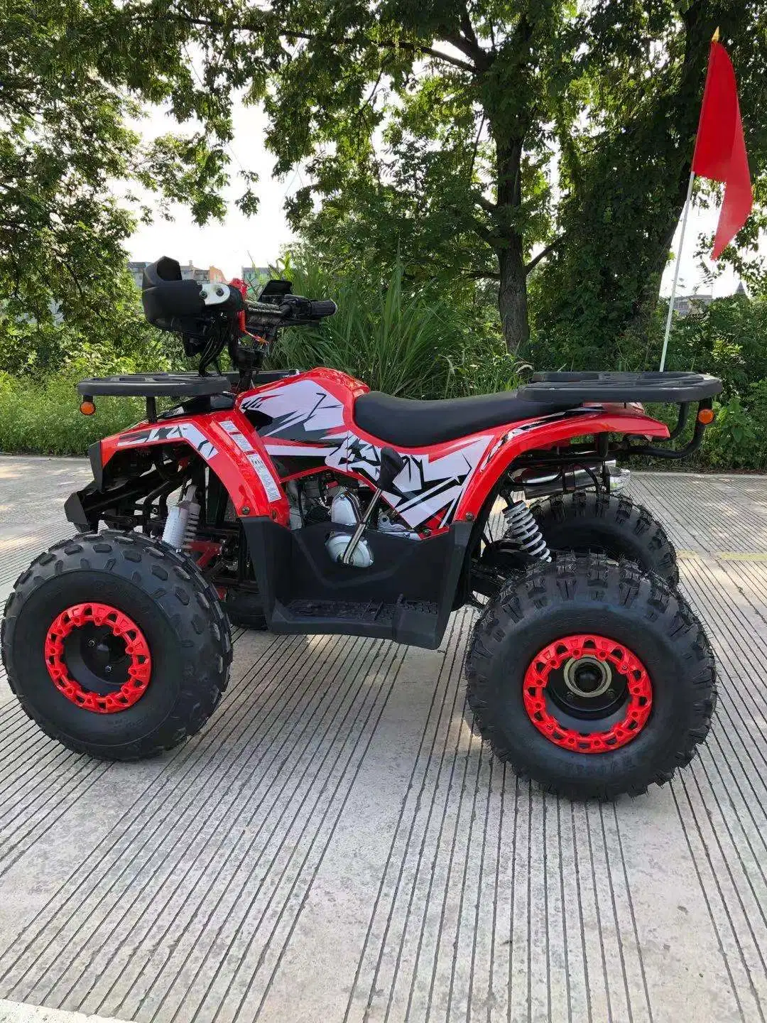 Chain Drive Transmission System New 125cc Quad Bikes Atvs for Kids