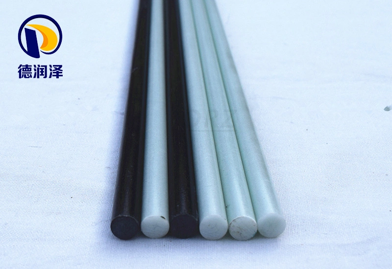 FRP Pultrusion Fiberglass Round Rod, produit solide Fiberglass Rod