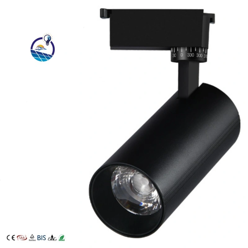 Hot Sale Ultra Thin Ceiling Track Lamp Track Rail Spot Lighting System 220V 35mm LED Magnetic Track Light
