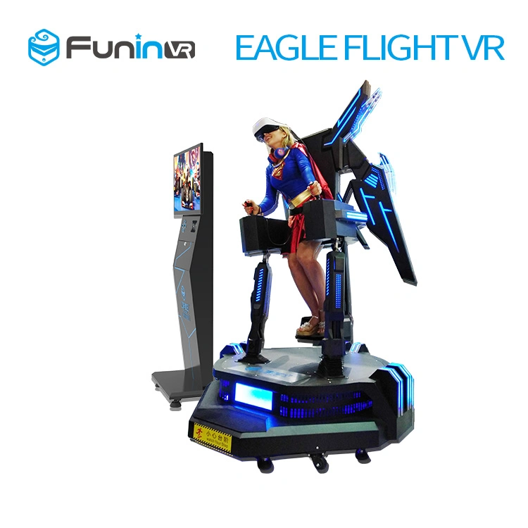 Standing-up Shooting Vr Game Flight Simulator