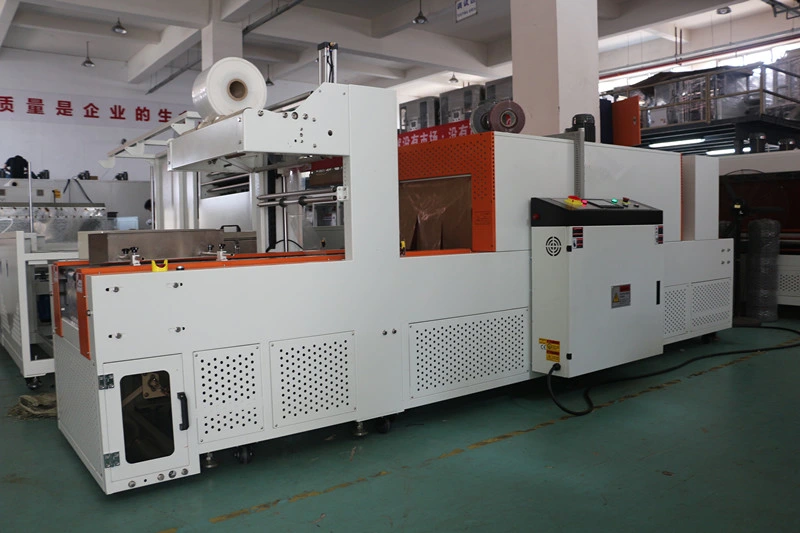 Shanghai Kuko Automatic Web Type Both Side Opened Plastic Film Sealing and Cables Shrink Packing Machine