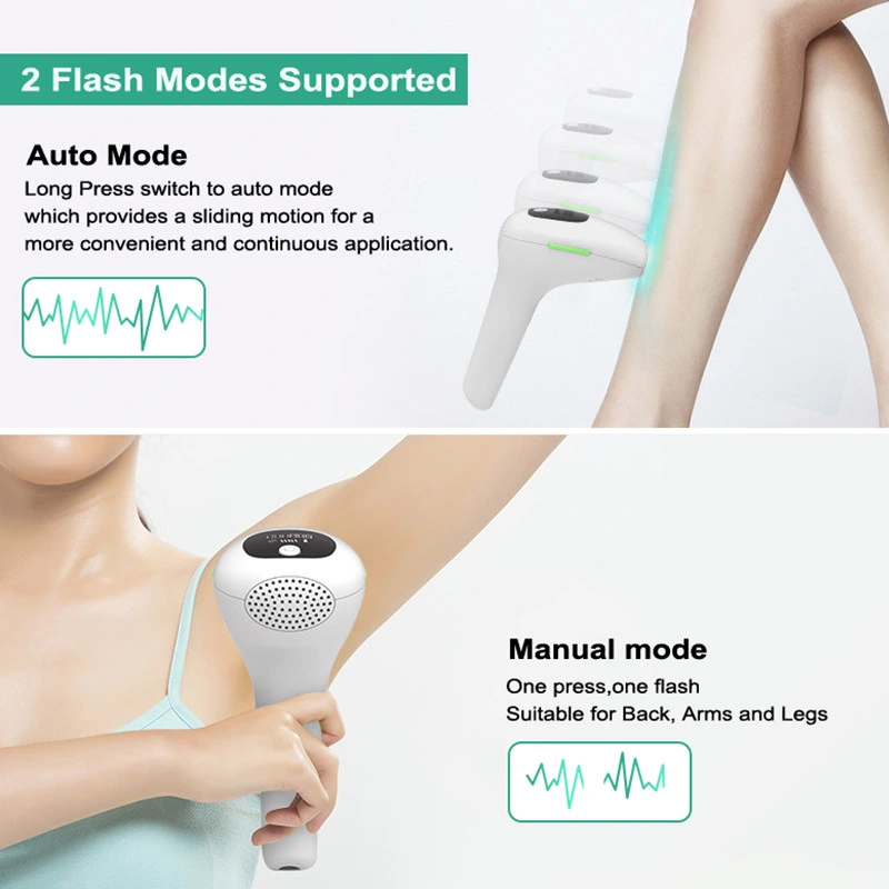 50000 Flashes Auto Electric Portable IPL Laser Hair Removal Machine