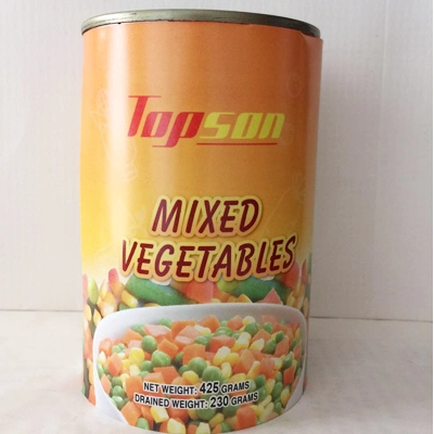 High quality/High cost performance 5 Mixed Canned Mix Vegetables