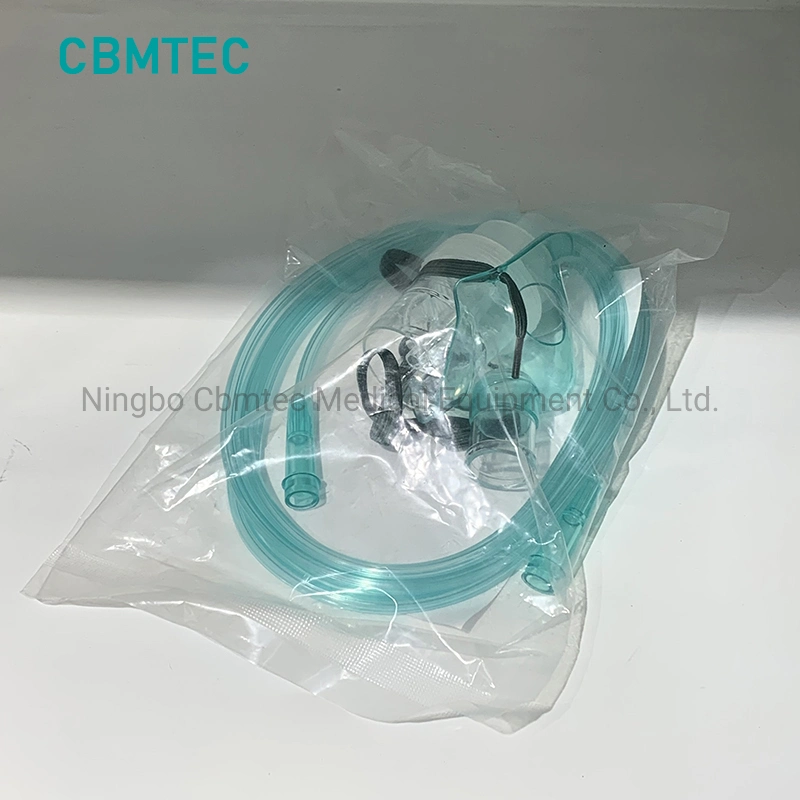 Disposable Medical Products Portable Nebulizer Mask Kit with Oxygen Tubing