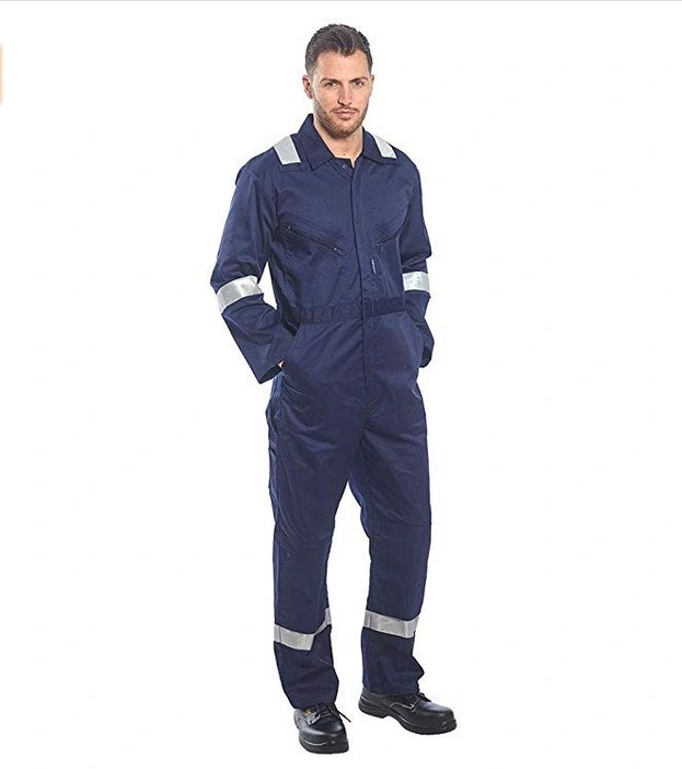 Cotton Safety Coverall Red Welder Mining Uniforms Workwear for Wokers