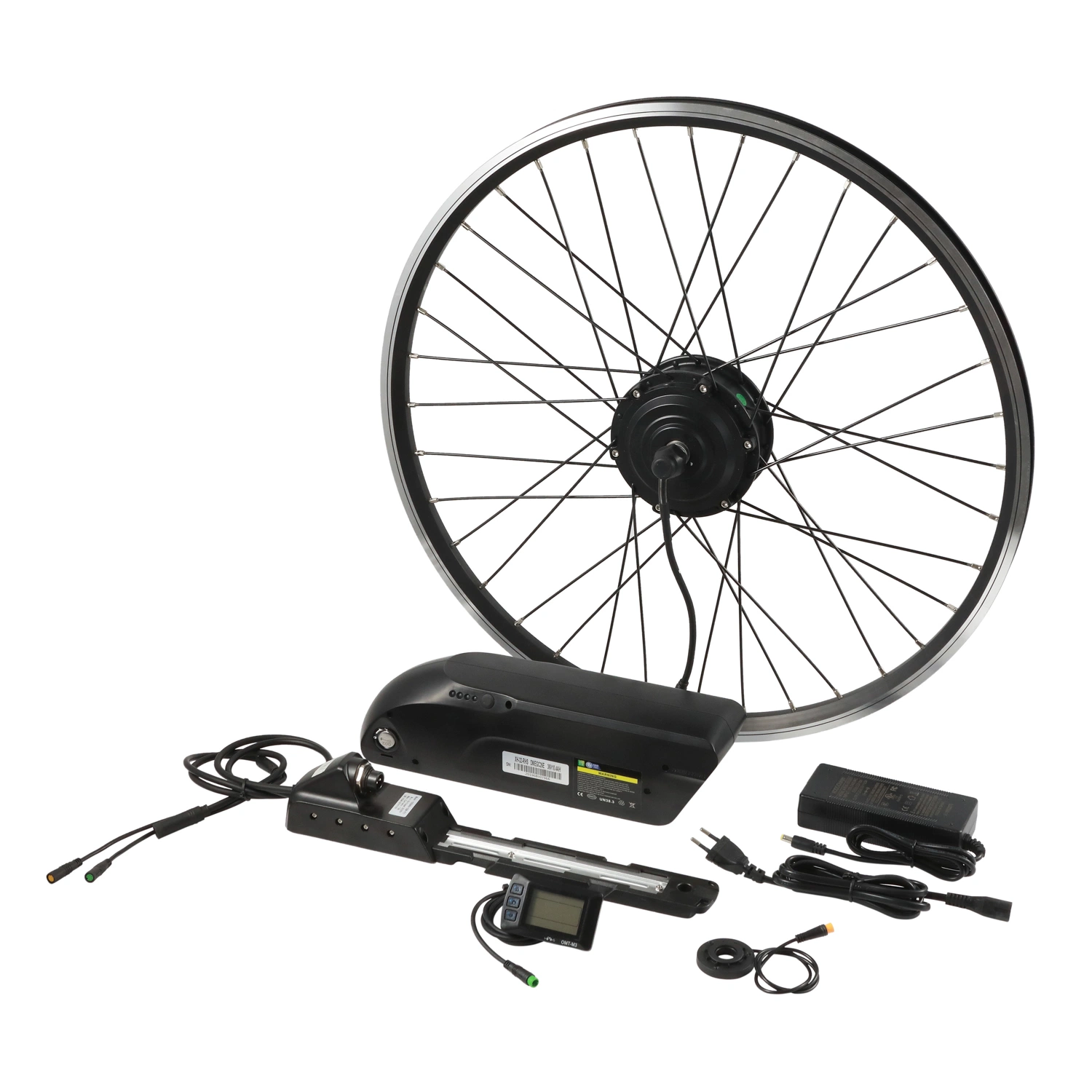 A elevada eficiência 250W/350W/500W 26" de roda dianteira do cubo de Conversão de bicicletas Kit Motor para bicicleta eléctrica