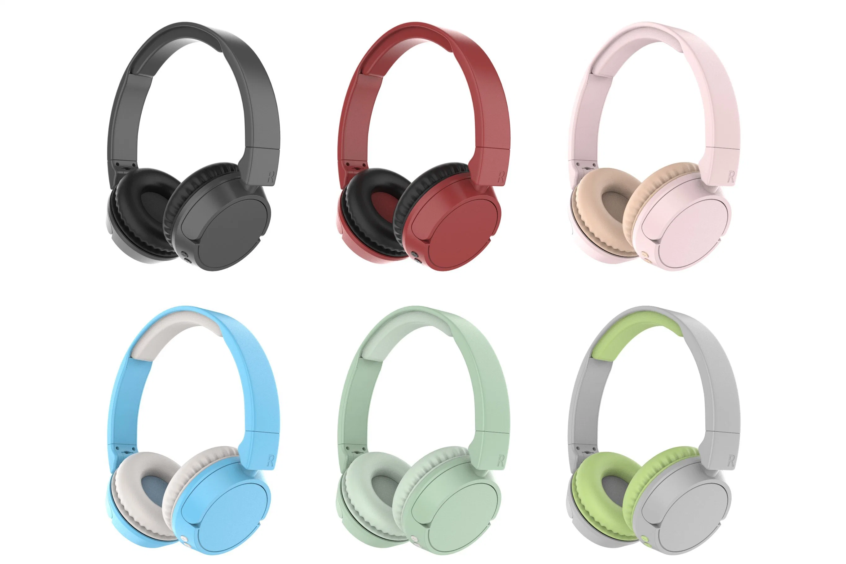 Bluetooth on Ear Stretchable Headphone Charging by Type-C or Micro-USB