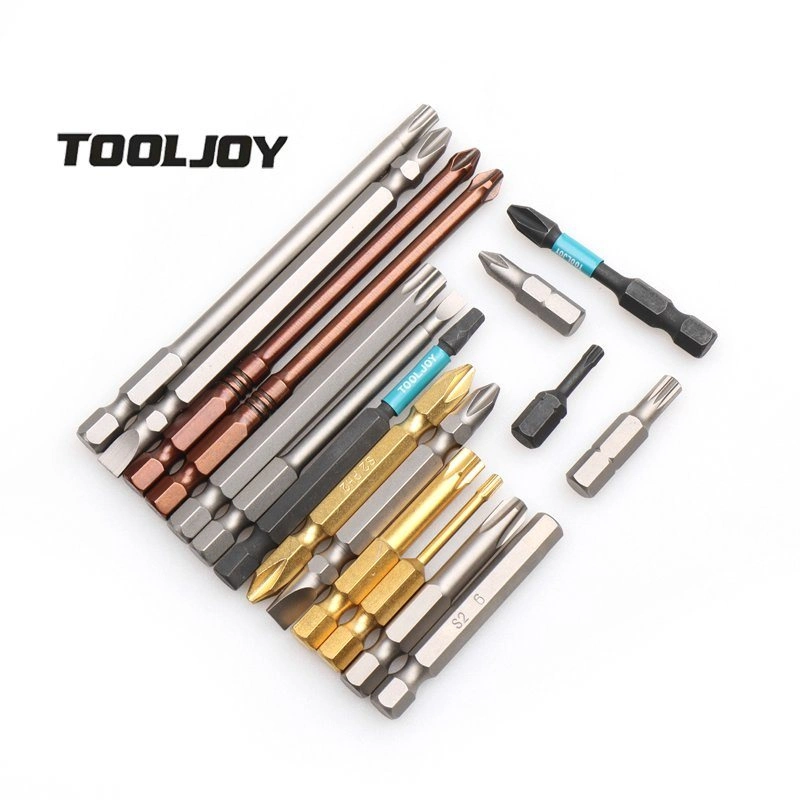 Factory Wholesale/Supplier S2 Steel Magnetic Hex Shank 90mm Tt10 Screwdriver Bit