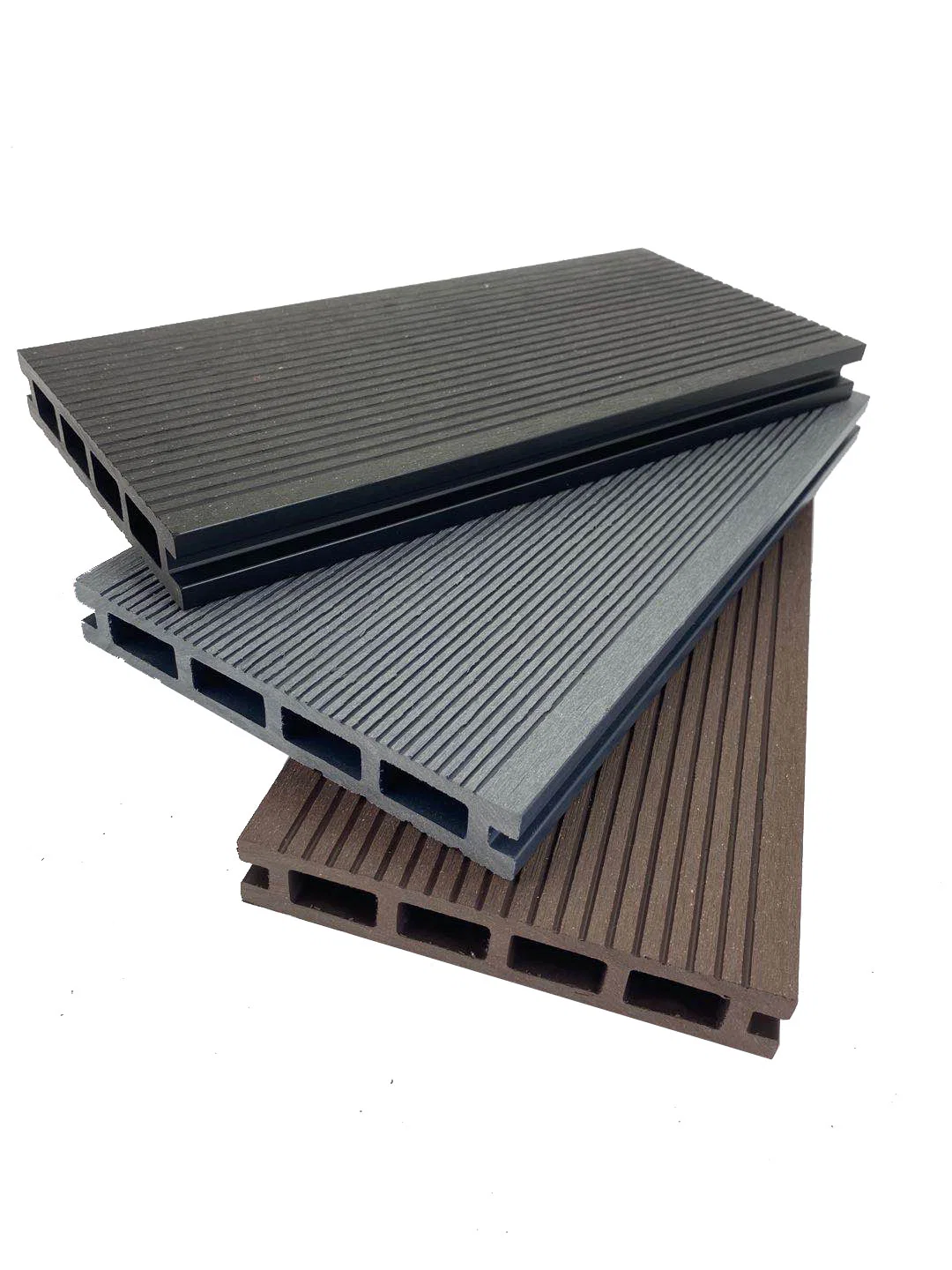 Meilleure vente terrasse WPC matériau bois Composite Decking carte en plastique