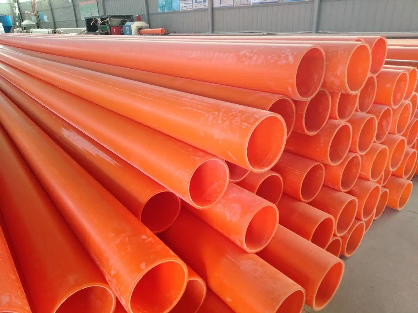 Mpp Conduit Plastic Pipe Wholesale/Supplier Cable Protect Pipe Mpp Power Pipe