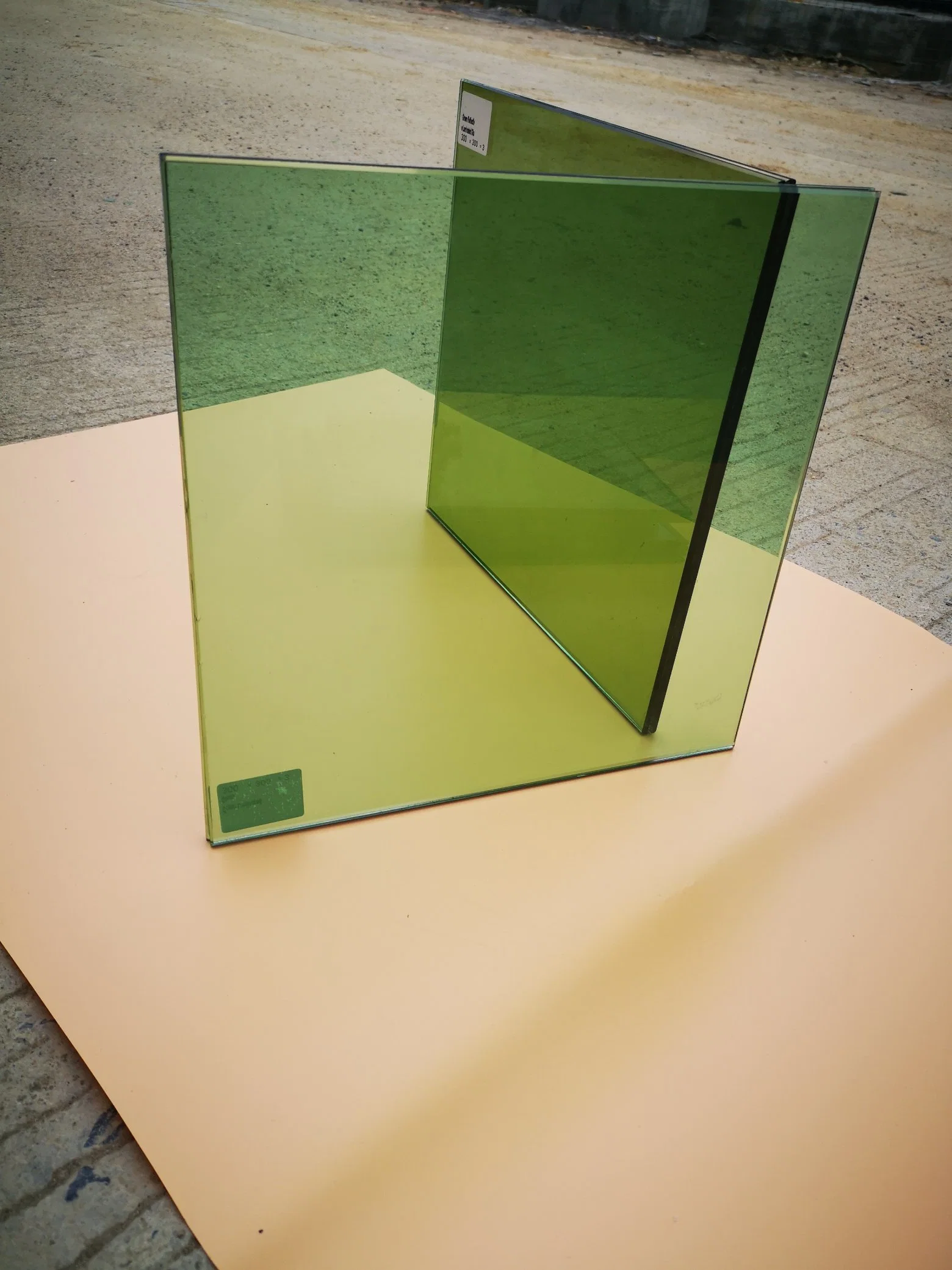 Building Design Toughened Glass Color Security Laminated Glass