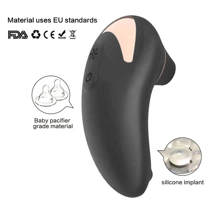 Adult Sex Toy Silicone 9 Frequencies Vibration Sucking Massager for Female