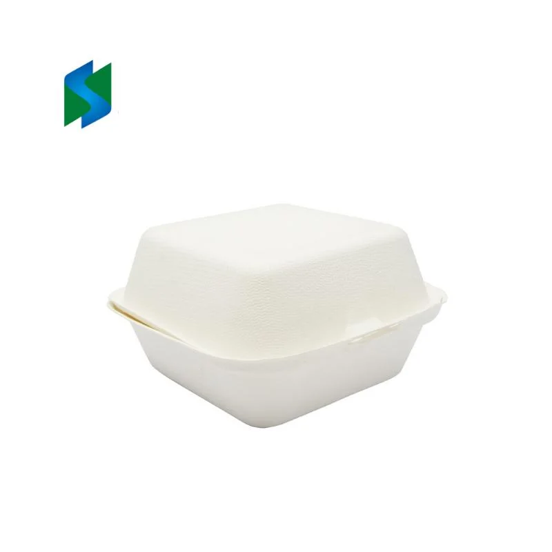 Josun Umweltfreundliche Einweg-Bagasse Lunch Box Großhandel/Lieferant Zuckerrohr Pulp Geformt Takeaway Box mit Massenpreis