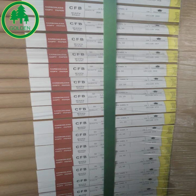 NCR Paper Multi-Colored White Carbonless Copy Paper From China