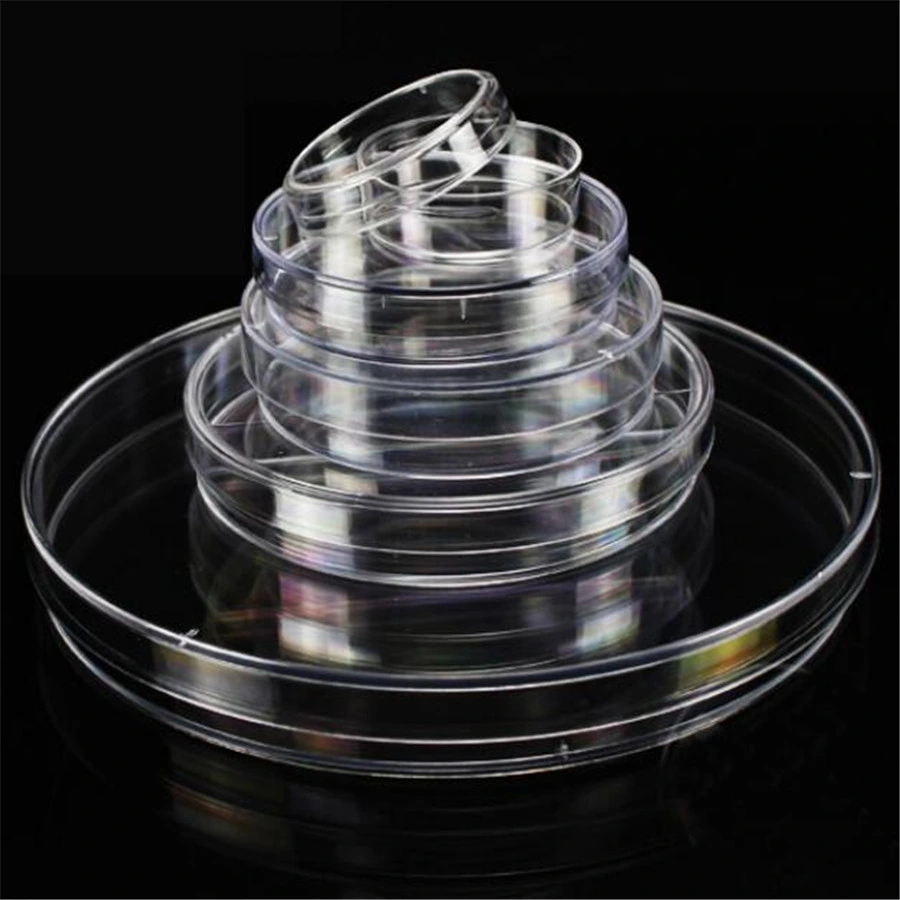 Laboratory Disposable PS Plastic Sterile Petri Dishes