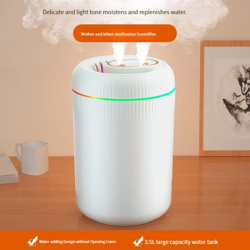 Machine d'aromathérapie à brouillard épais pour la maison, humidificateur de bureau à atomisation d'air, mini humidificateur de bureau