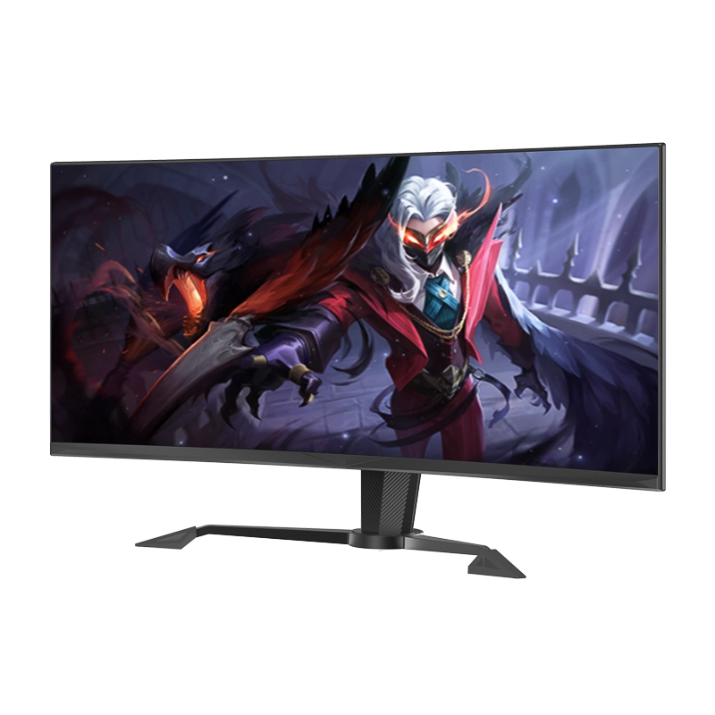 Curved Gaming Monitor 35 Zoll 3440 * 1440 120Hz 300cd/m2 Rahmenloser gebogener Bildschirm für Gaming