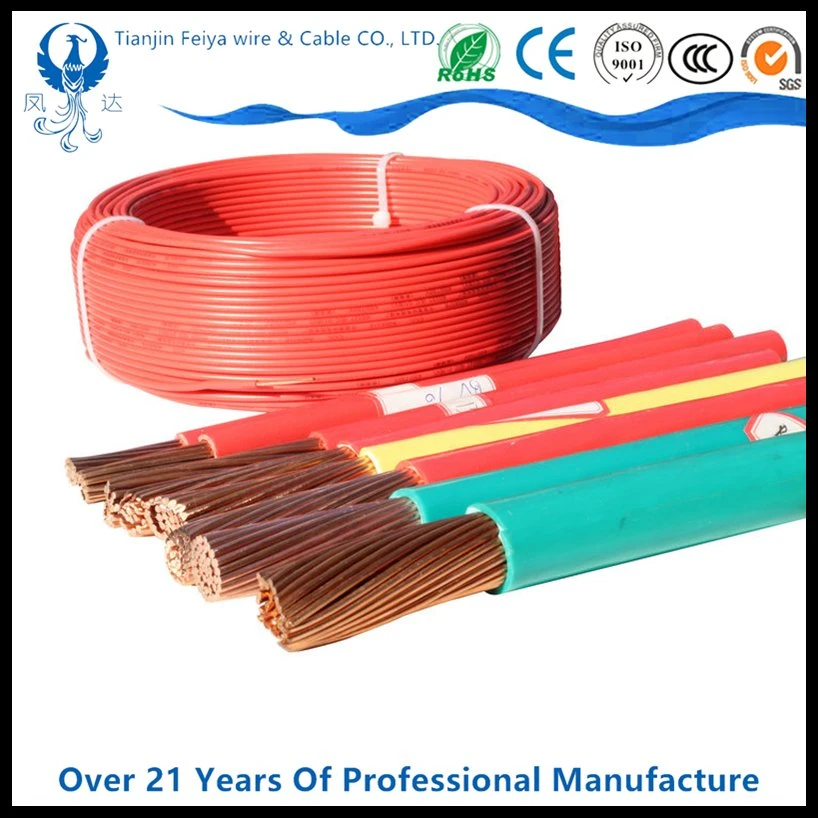 450/750 V Cu/PVC (IEC 60227) Cable de PVC trenzado El cable eléctrico