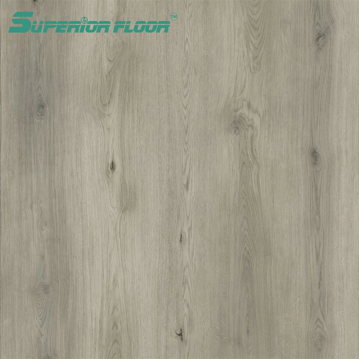 Wood Grain Look Lvt Click Rigid Vinyl Plank Flooring for Indoor Areas