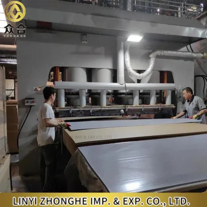 Short Cycle Melamine Lamination Hot Press Machine Provided Manufacturing Plant, Plywood Machinery Heat Pump 42 Kw