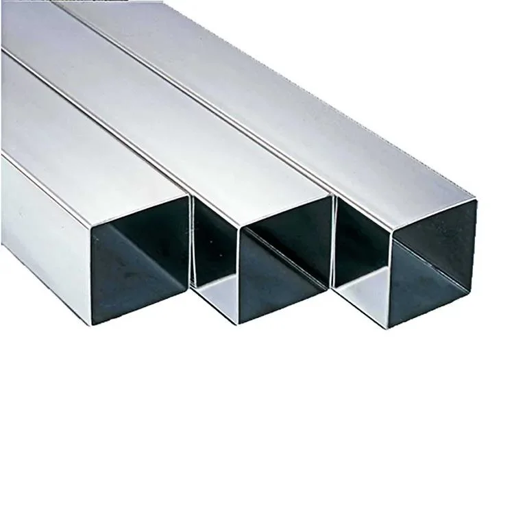 SUS 201 202 304 316 309S 409 904 430 Stainless Steel Square Hollow Pipe Tube/Ss Tube Square for Building Material