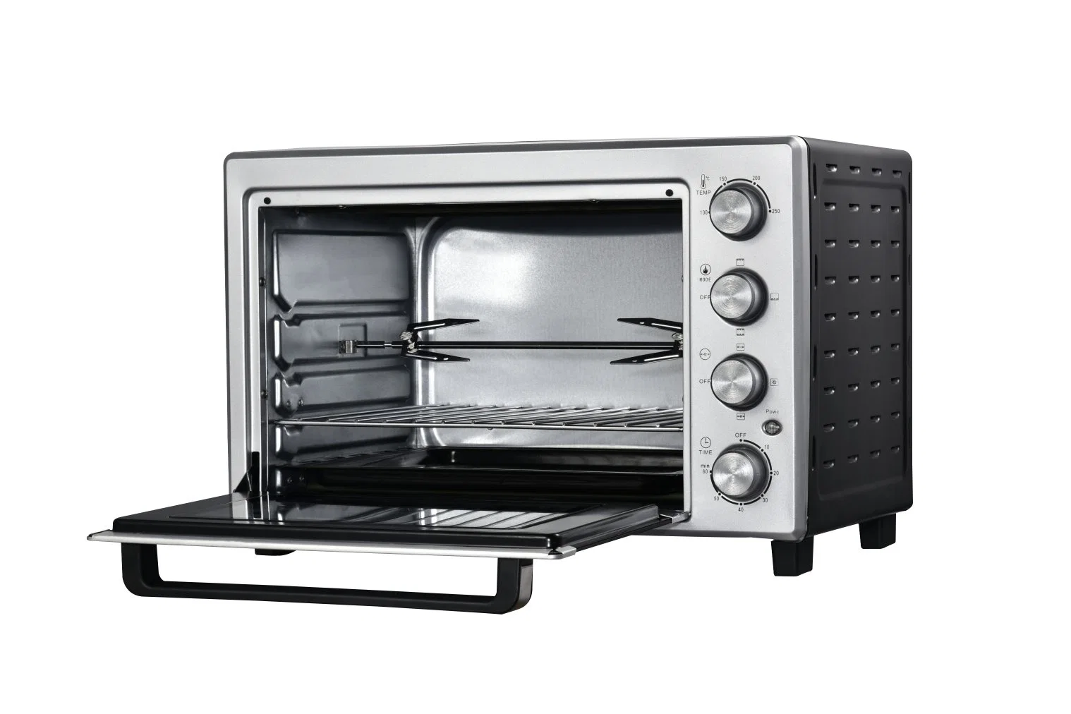 45L Home Grandes Frango Desktop Convecção Rotisserie panificação torrados Eléctrico Ovens