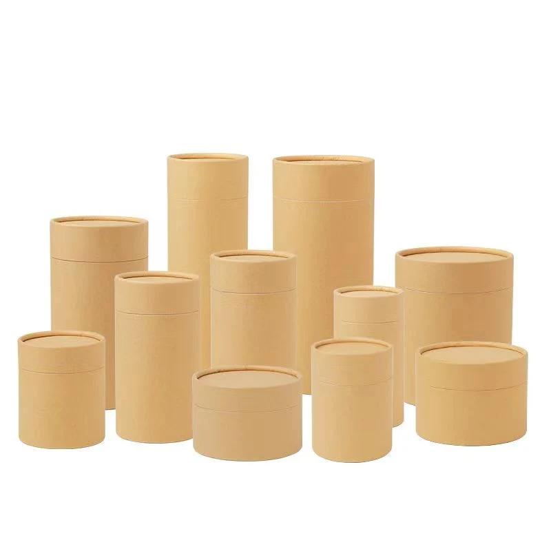 Promotion Kraft Paper Cans Wholesale/Supplier Retro Portable Tea Boxes Custom Gift Box