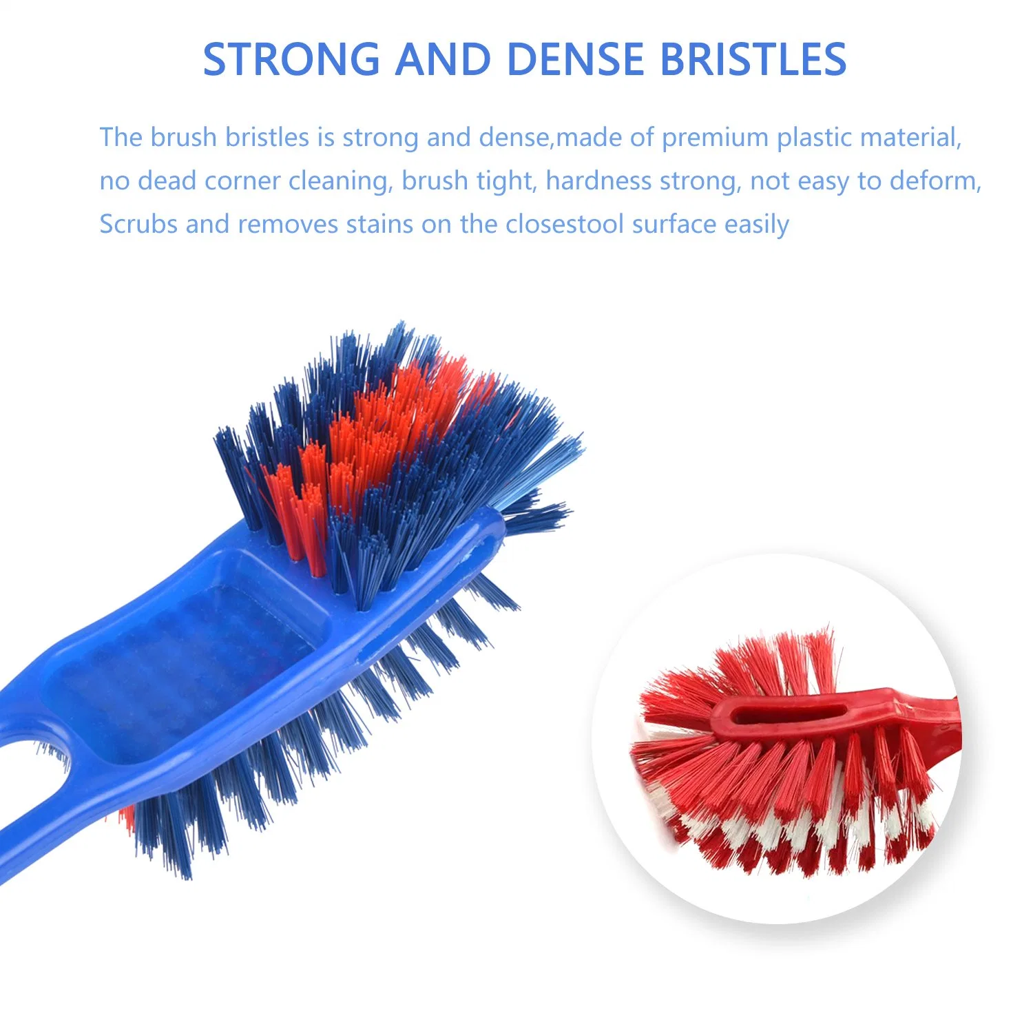 Plastic Toilet Cleaner Washing Brush